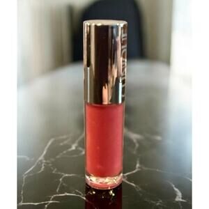 CLINIQUE Pop Splash Lip Gloss 12 ROSEWATER POP .05 Fl Oz (Travel Size) NWOB